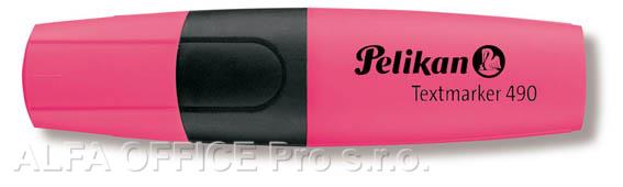 Zvýrazňovač Pelikan 490 NEON / růžová