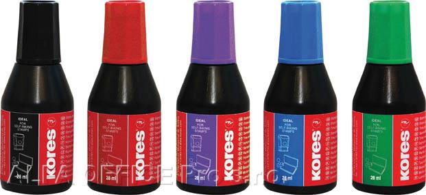 Razítkové barvy Kores - černá