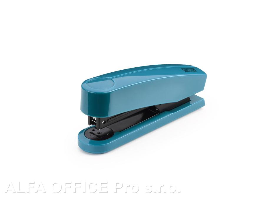 Kancelářský sešívač Novus B 2 Color ID / modrá petrolejová - 25 listů