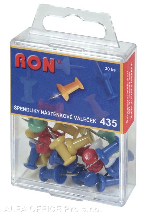 Špendlíky na nástěnku RON - 30 ks