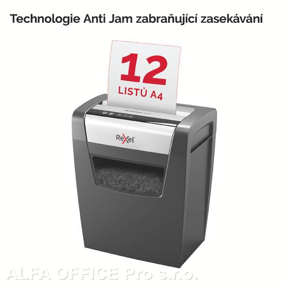 Skartovací stroj Rexel Momentum X312