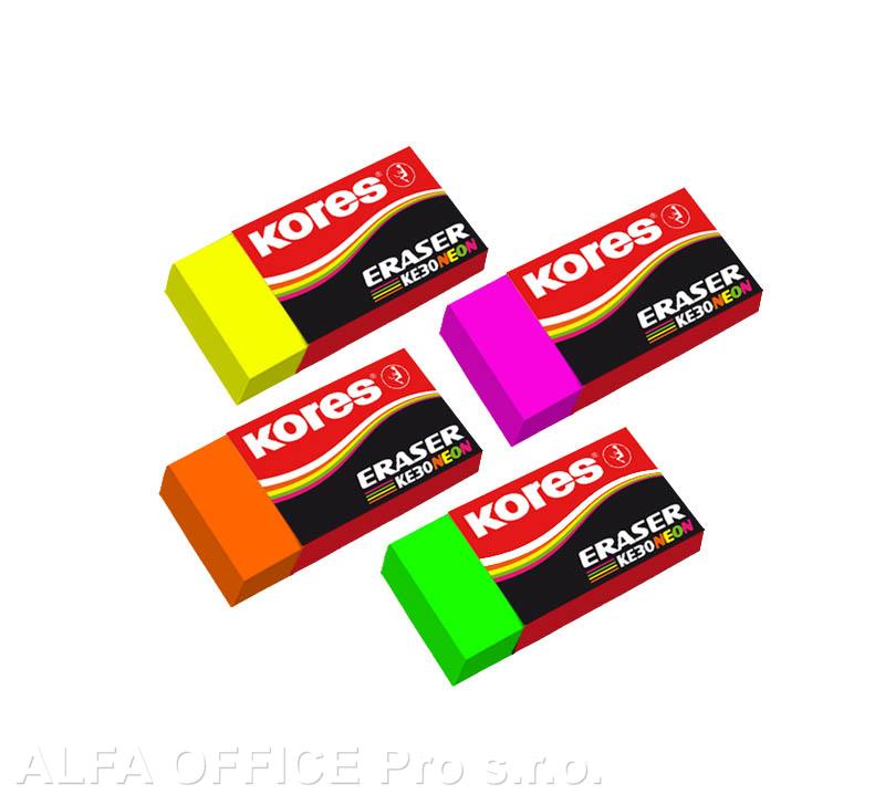 Pryž Kores KE30 NEON / barevný mix
