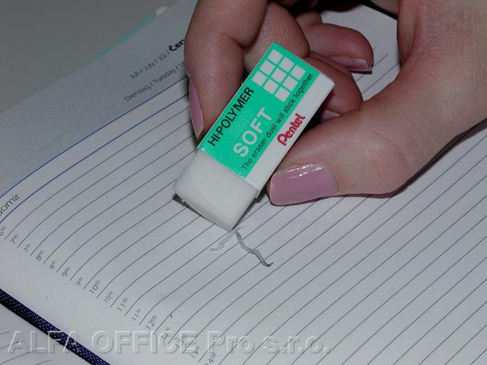 Pryž Pentel - 05 / bílá