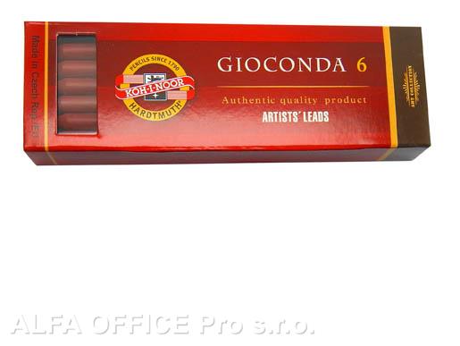 Umělecké uhly - umělý uhel 4373 / hnědočervená / 6 ks