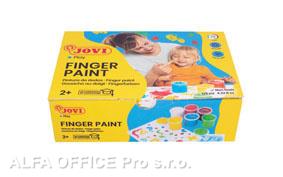 Prstové barvy JOVI - 6 x 125 ml