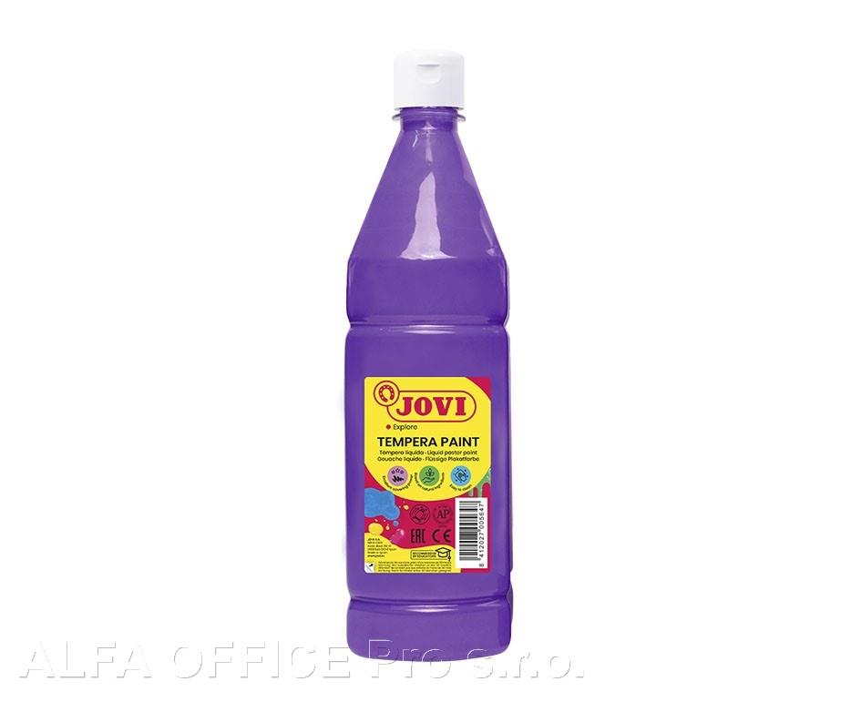 Tekuté temperové barvy JOVI PREMIUM v lahvi - 1000 ml / fialová