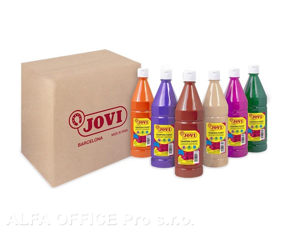 Tekuté temperové barvy JOVI PREMIUM - 6 x 1000 ml