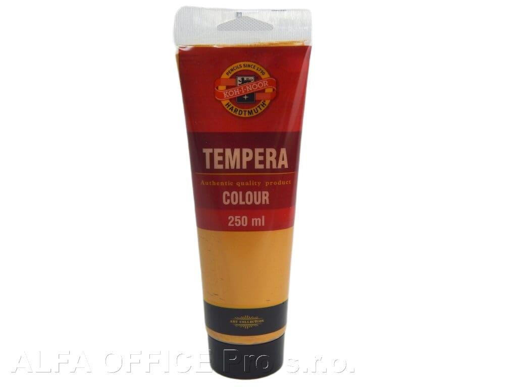 Temperová barva - zlatá / tuba 250 ml