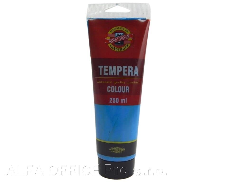 Temperová barva - modř coelinová / tuba 250 ml