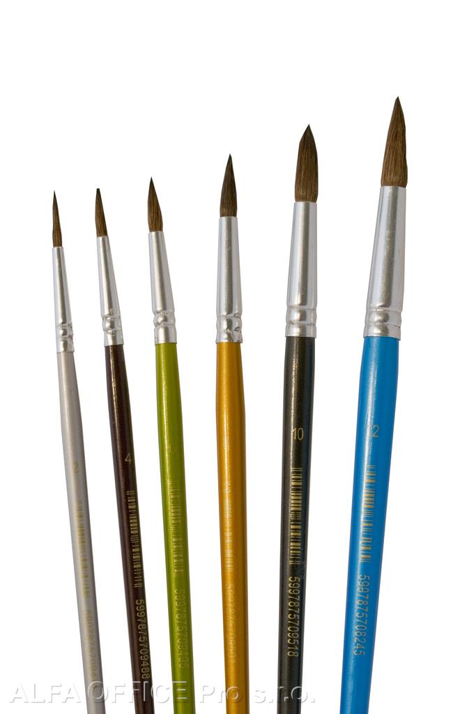 Štětec školní - kulatý č. 12