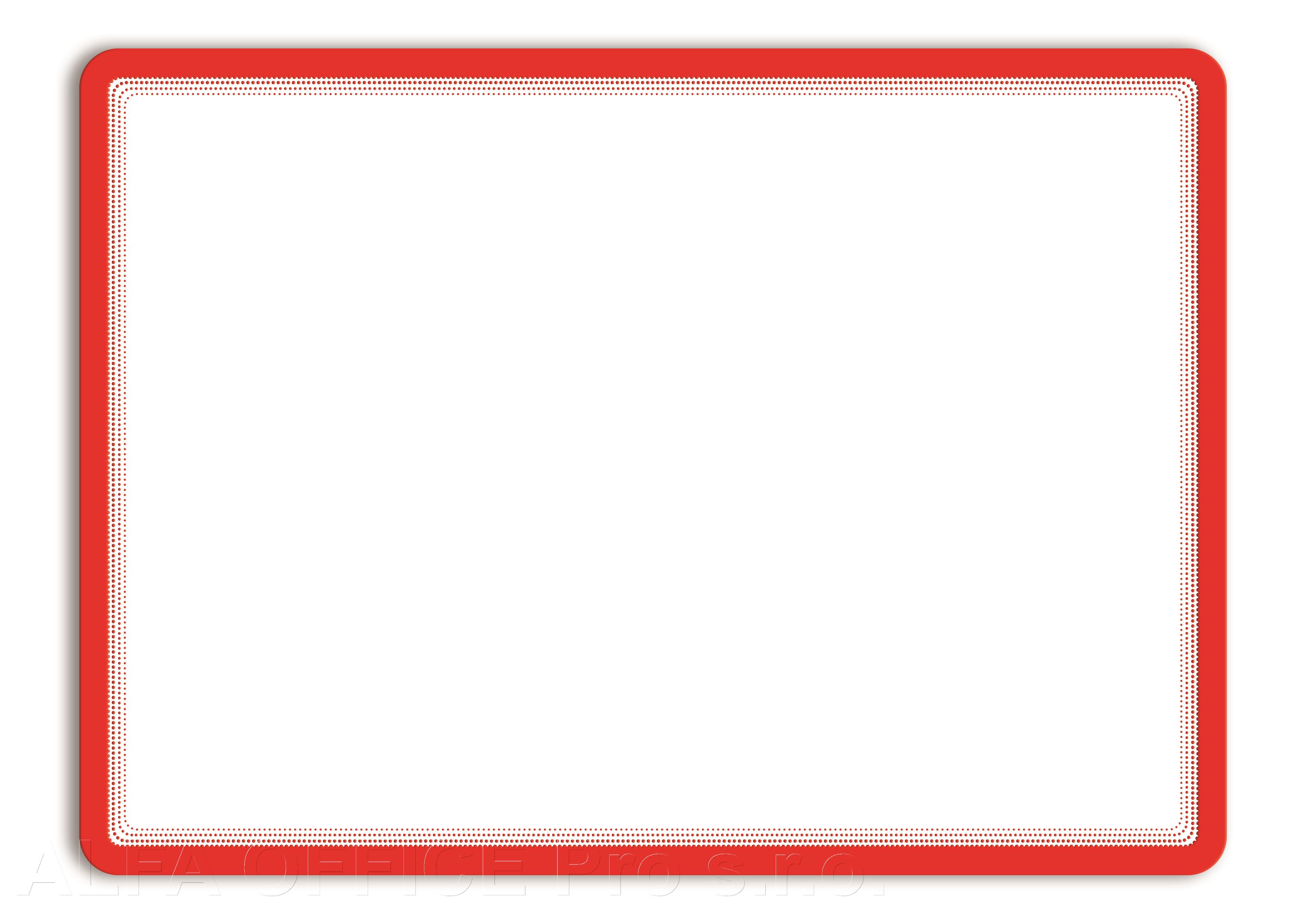 Kapsy samolepicí Magneto - A3 / červená / 2 ks