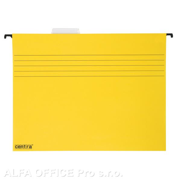 Závěsné desky Centra - žlutá