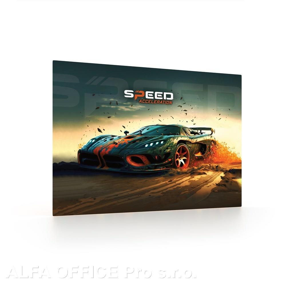 Pracovní podložka s obrázkem - Auto / 60 x 40 cm