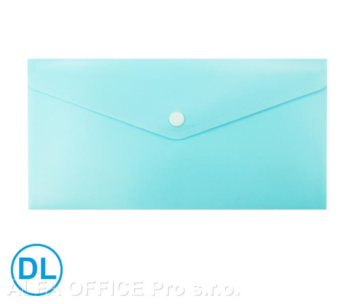 Spisové desky s drukem LUMA - DL / pastelová modrá