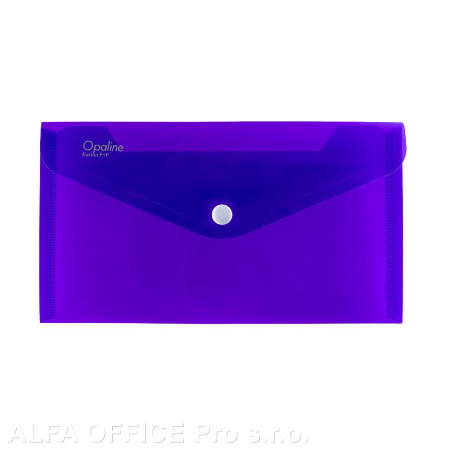 Spisové desky s drukem - DL / fialová