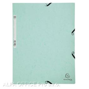 Odkládací mapy přespánové Exacompta - pastelová zelená