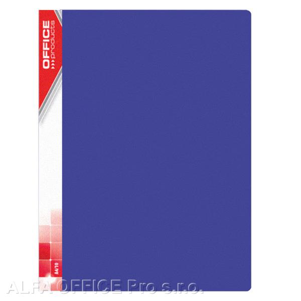 Prezentační desky A4 - 20 kapes / modrá