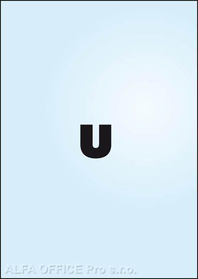 Zakládací obal tvar U - tvar U / A4 silný / 100 ks