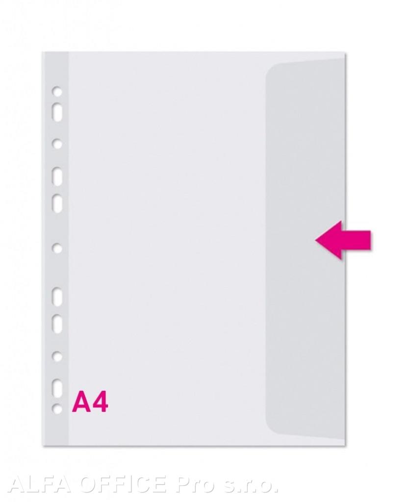 Závěsný obal Copy s kapsou - A4 matný /110 my / 10 ks