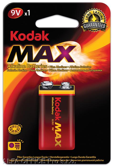 Baterie Kodak alkalické - baterie 9V / 1 ks