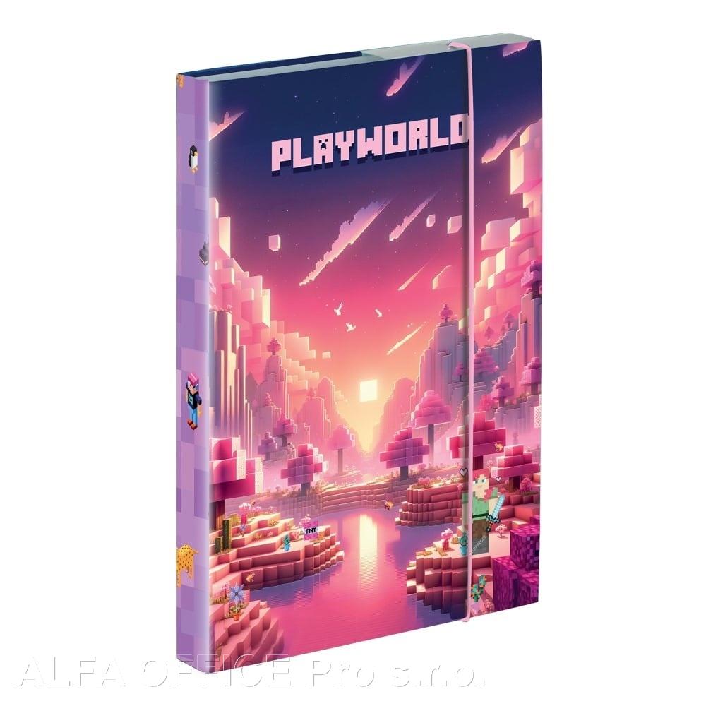 Box na sešity A5 - Playworld Girl