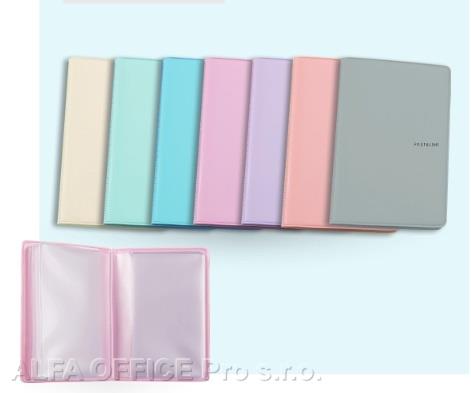 Obal na věrnostní karty PASTELINi - barevný mix