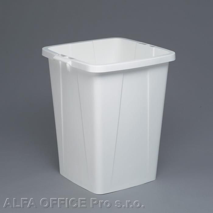 Odpadkový koš Durabin 90 l / bílá