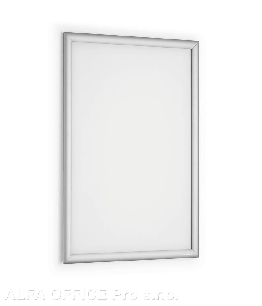 Rámeček hliníkový Durable A2 - stříbrná