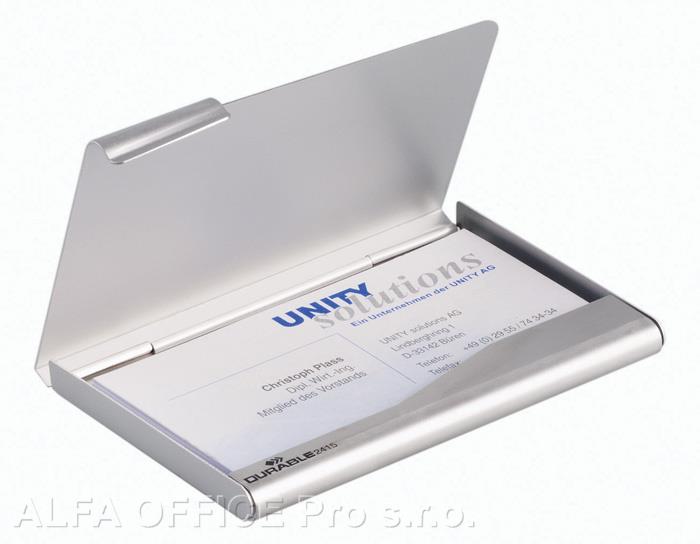 Durable pouzdro na osobní vizitky