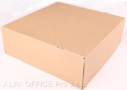 Dortová krabice KRAFT - 22 x 22cm / malá