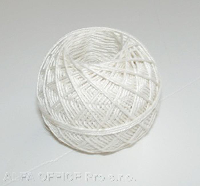 Motouz zavařovací bílý / lněný / 105 x 6 tex / 40 g