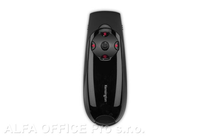 Prezentační ukazovátko Kensington Expert - zelený paprsek laseru/ovládání kurzoru