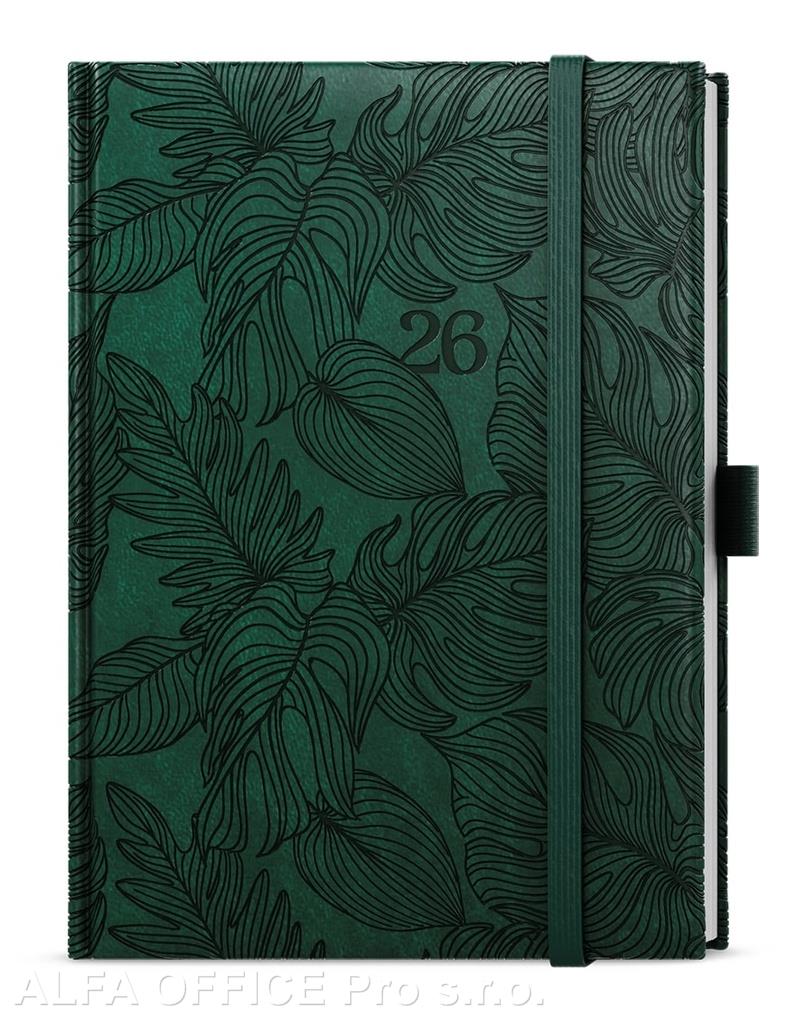 Diář VIVELA EXTRA - B6 / denní / tropik