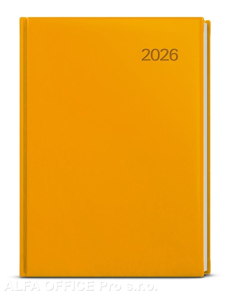 Diář VIVELLA - A5 / týdenní / okrová