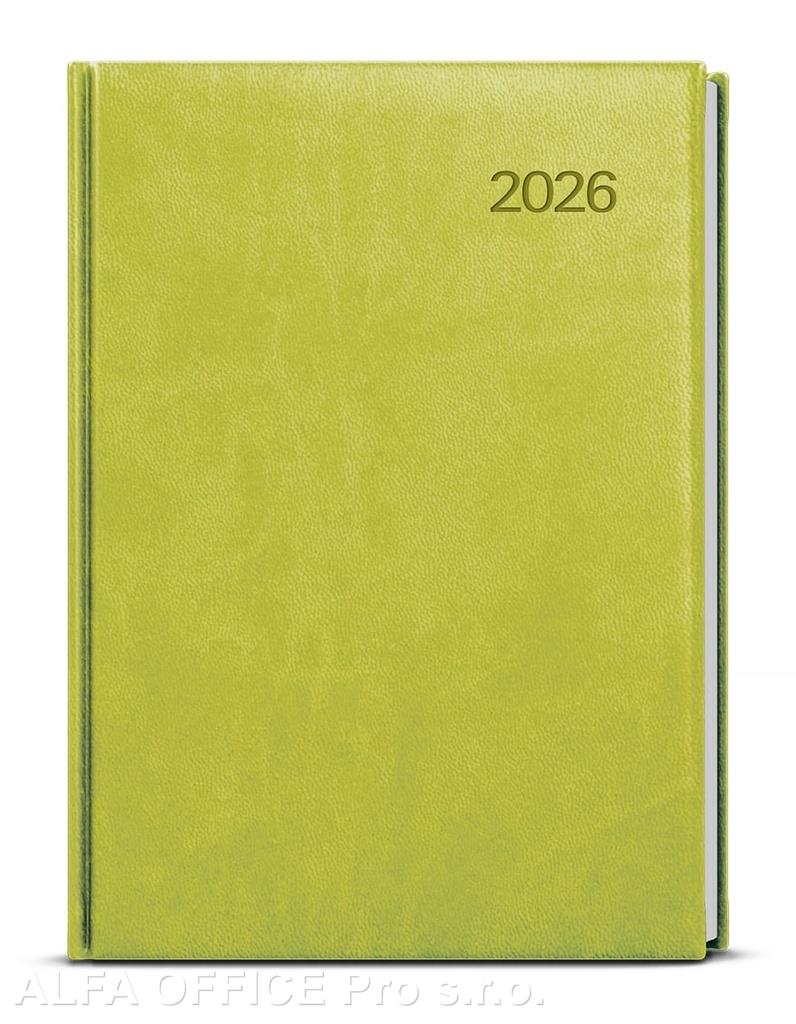 Diář VIVELLA - A5 / týdenní / zelená