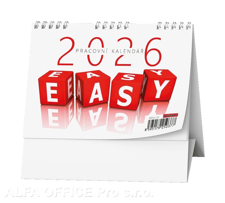 Kalendář stolní pracovní EASY - Easy / BSA5