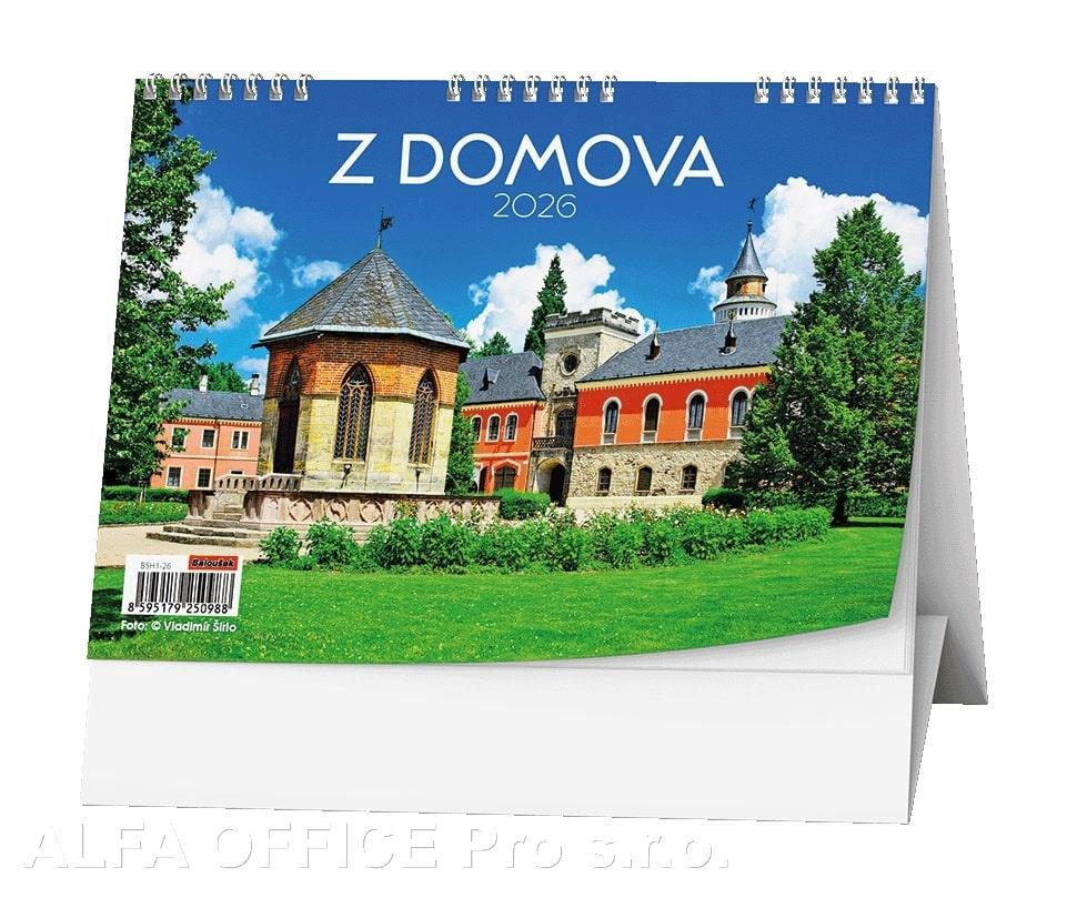 Kalendáře stolní obrázkové - Z domova / BSH1