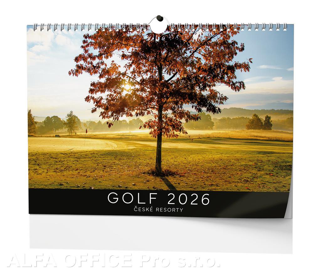Kalendář nástěnný Golf - Golf / BNS3