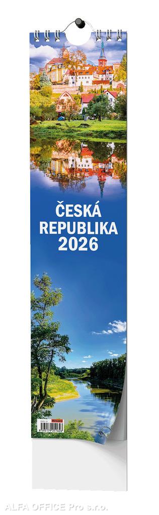 Kalendář nástěnný vázankový - Česká republika / BNB3