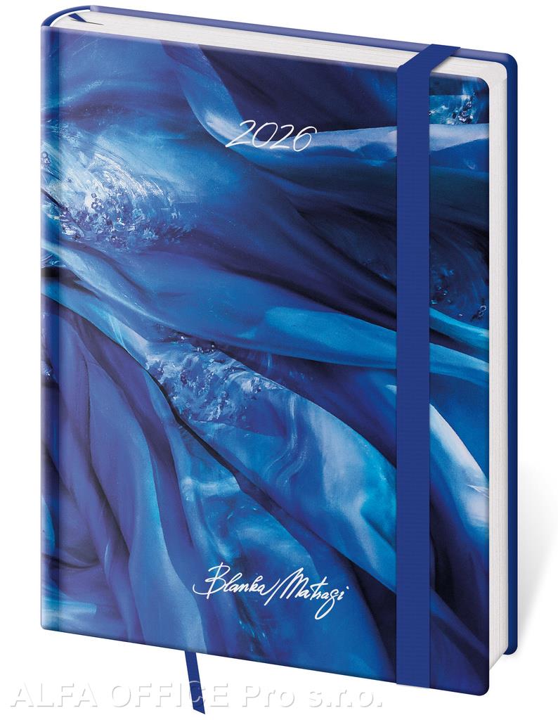 Diář VARIO Matragi -  B6 / týdenní / blue