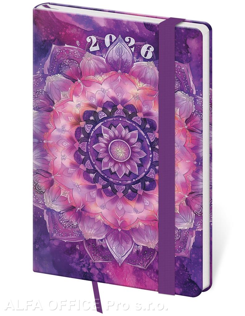 Diář VARIO - týdenní kapesní / Mandala