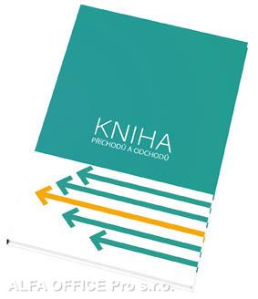 Kniha příchodů a odchodů A4 - pevné desky / 96 listů