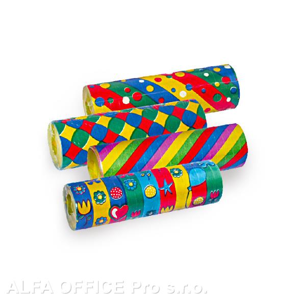 Serpentýny - barevný mix / délka 4 m