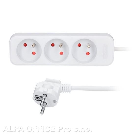 Prodlužovací přívody - 3 zásuvky / 3 m