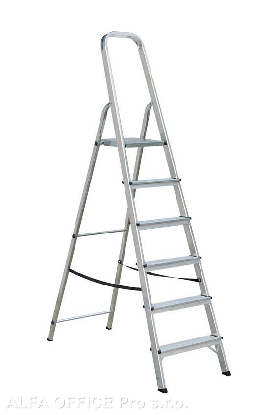 Schůdky hliníkové - 6 schodů