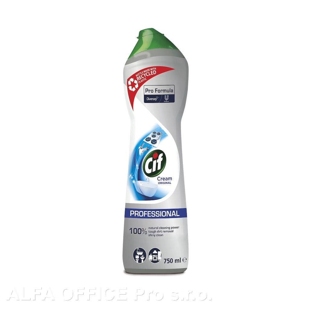 Tekutý krém CIF 750 ml / Bílý