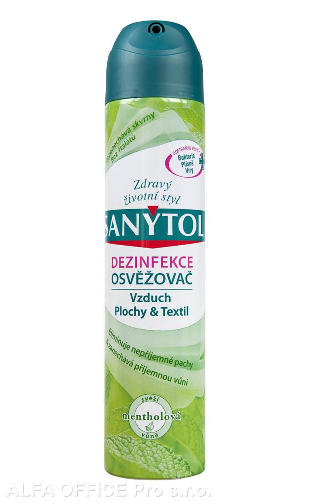 Sanytol mentolový dezinfekční osvěžovač spray 300 ml