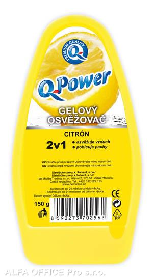 Q-power gel citron 150 g