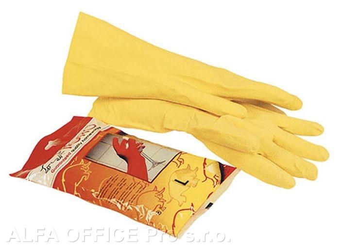 Gumové ochranné rukavice velikost L