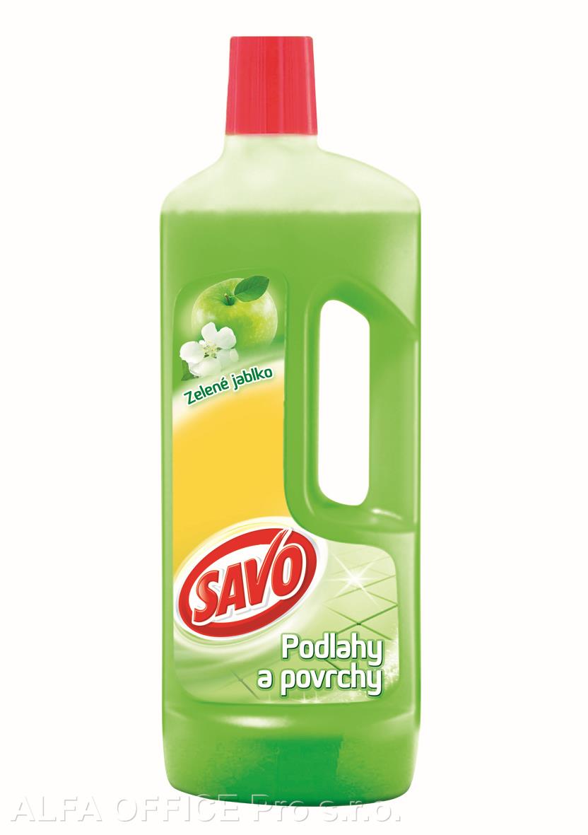 Univerzální čistič na podlahu SAVO Zelené jablko / 750 ml